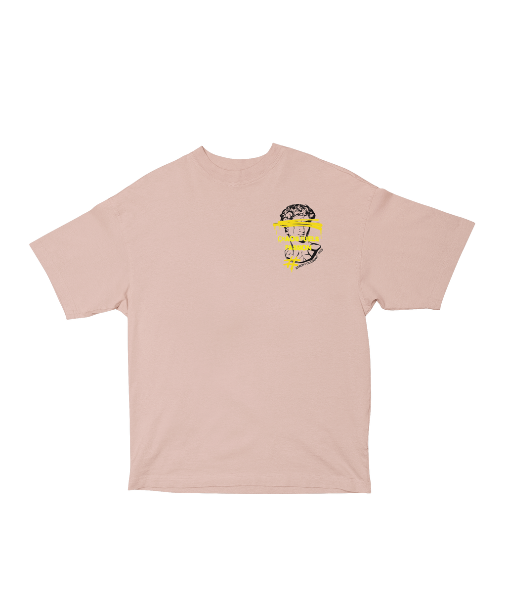 CHAOS FUEL PASSION OVERSIZED T-SHIRT