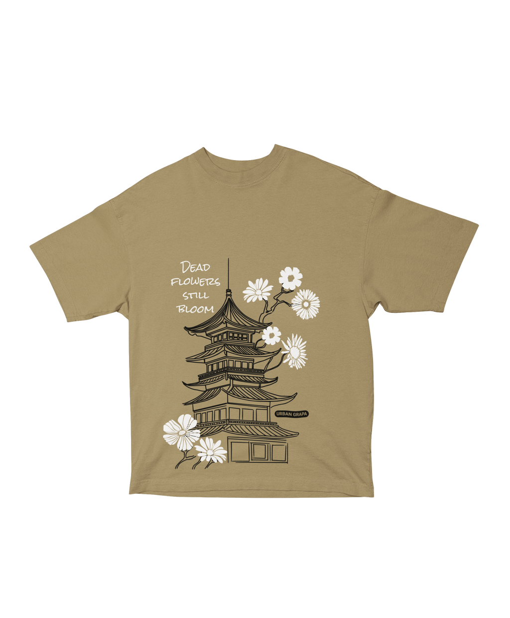 DEAD FLOWERS BLOOM OVERSIZED T-SHIRT