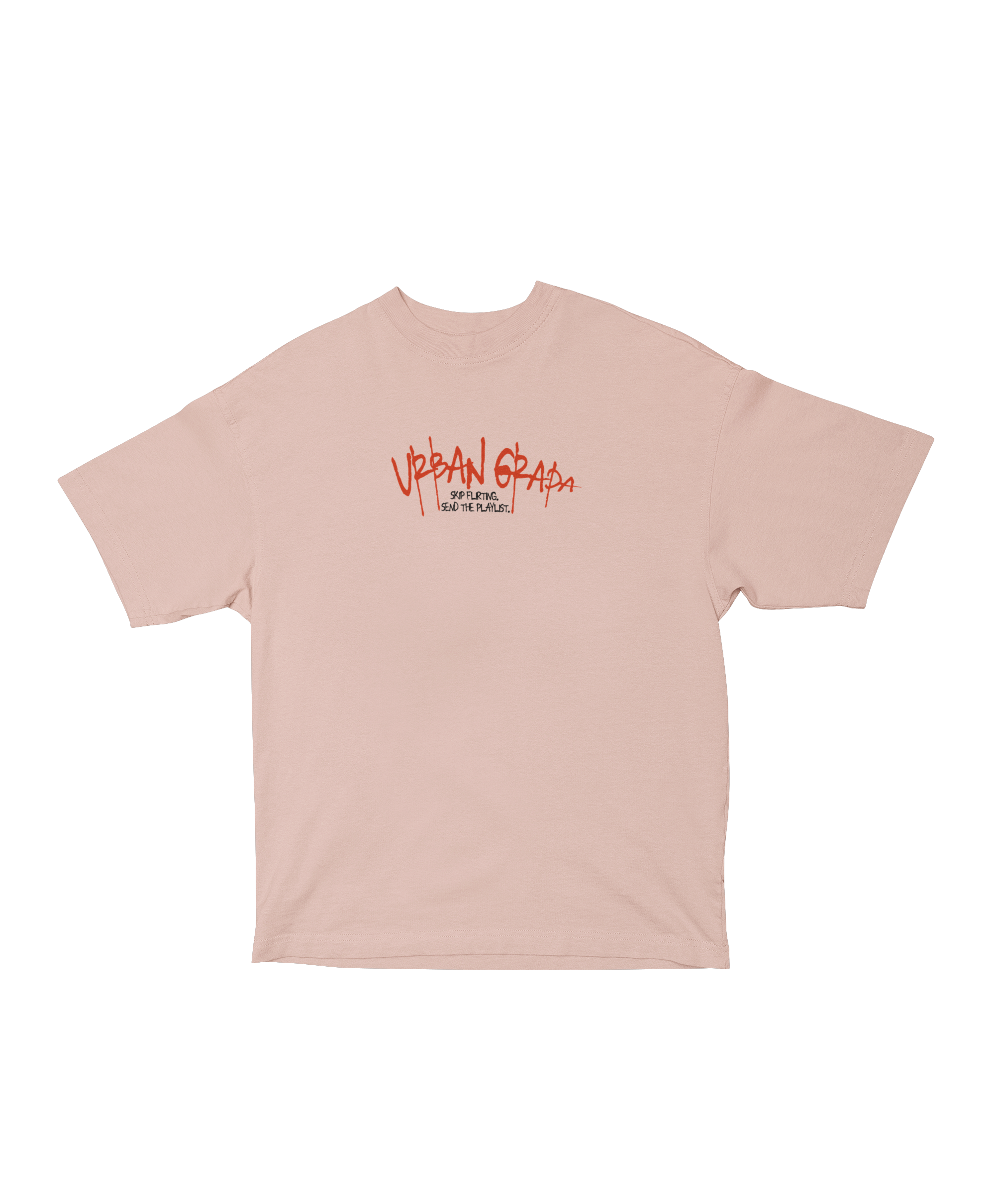 SEND YOUR PLAYLIST OVERSIZED T-SHIRT