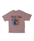 DRIFTING LINE ART OVERSIZED T-SHIRT