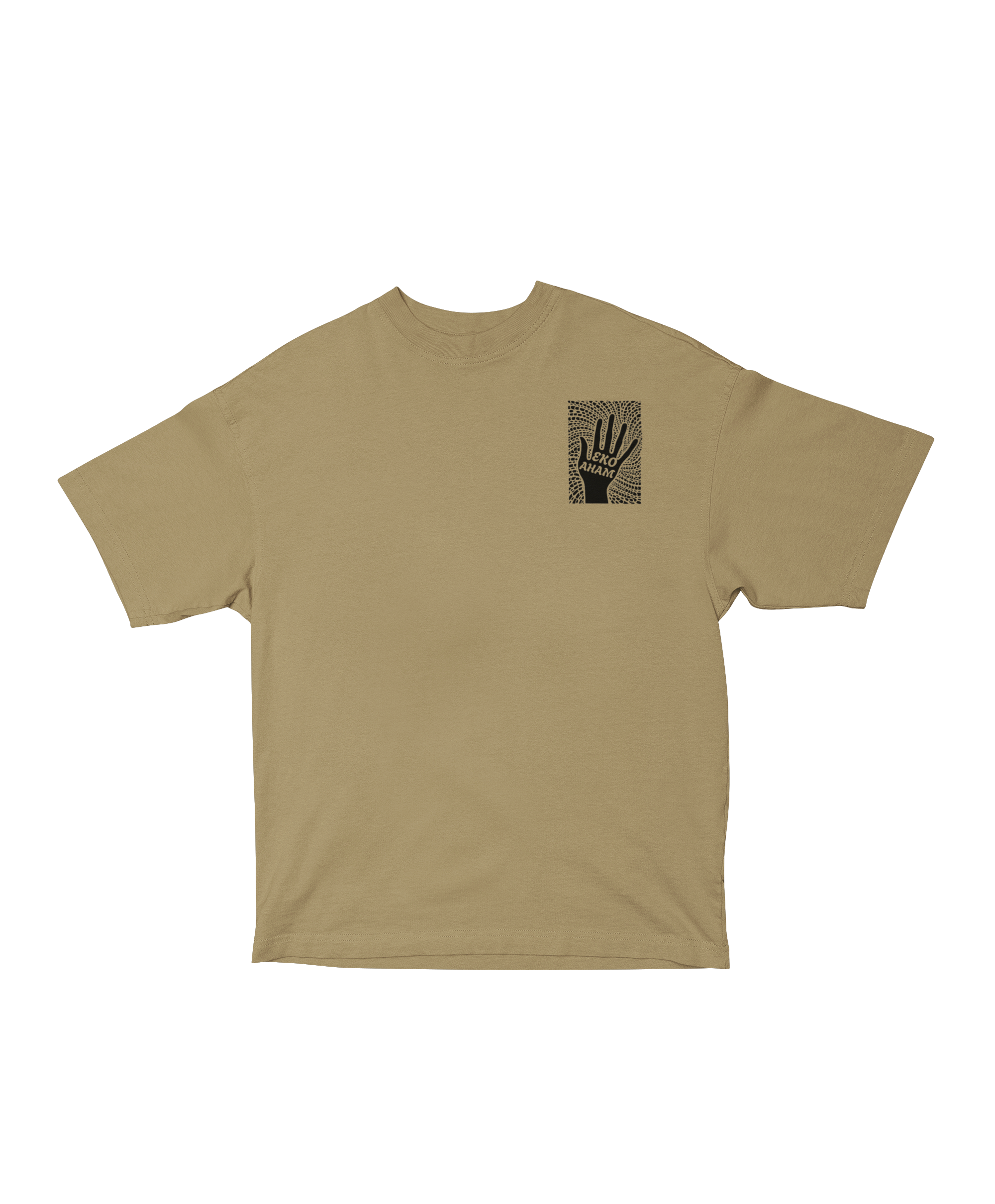 EKO AHAM BAHUSYAM OVERSIZED T-SHIRT