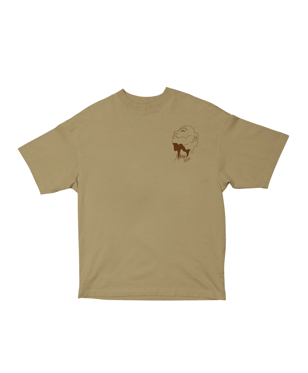 BORN OF CHAOS OVERSIZED T-SHIRT