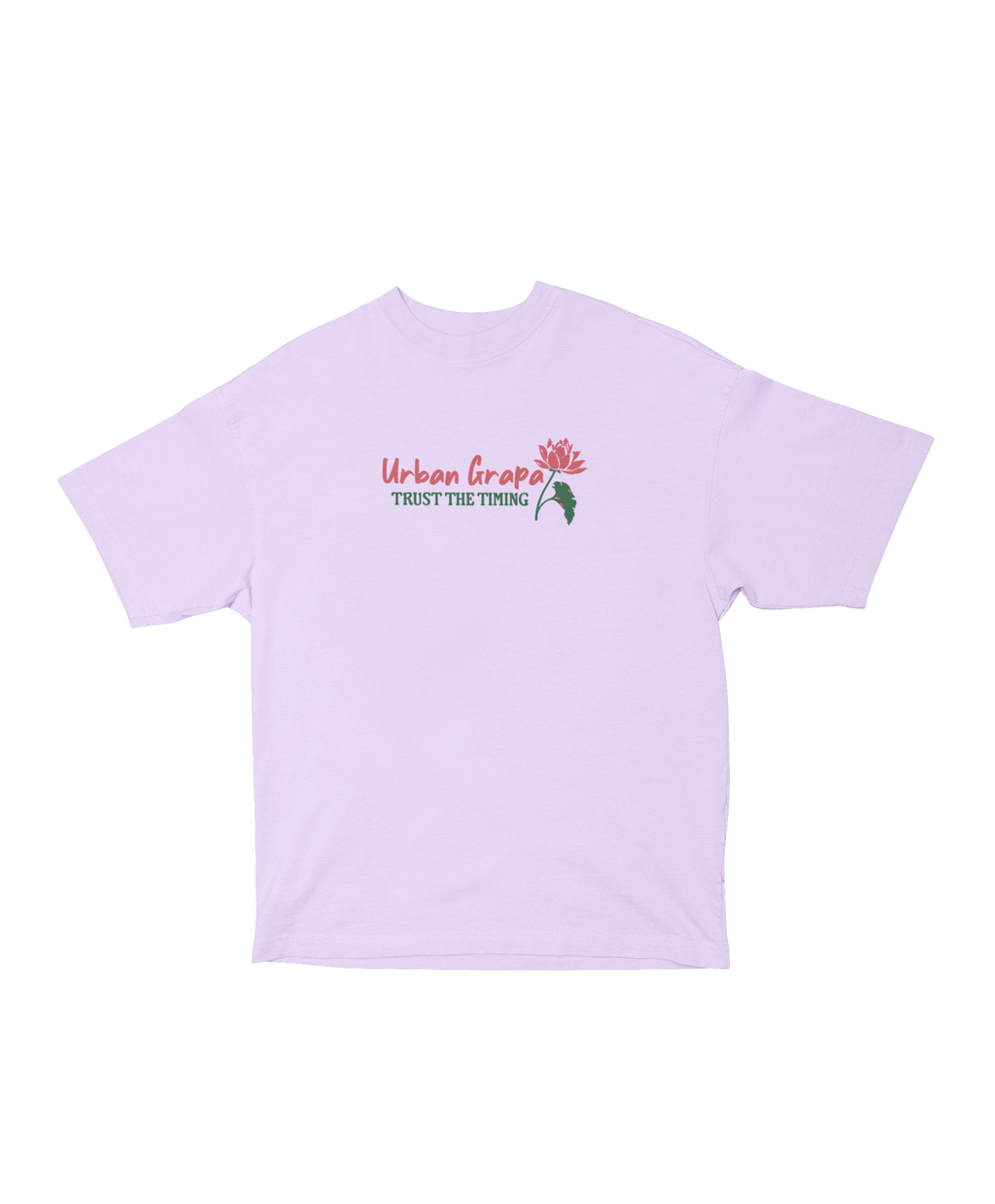TRUST THE TIMING OVERSIZED T-SHIRT