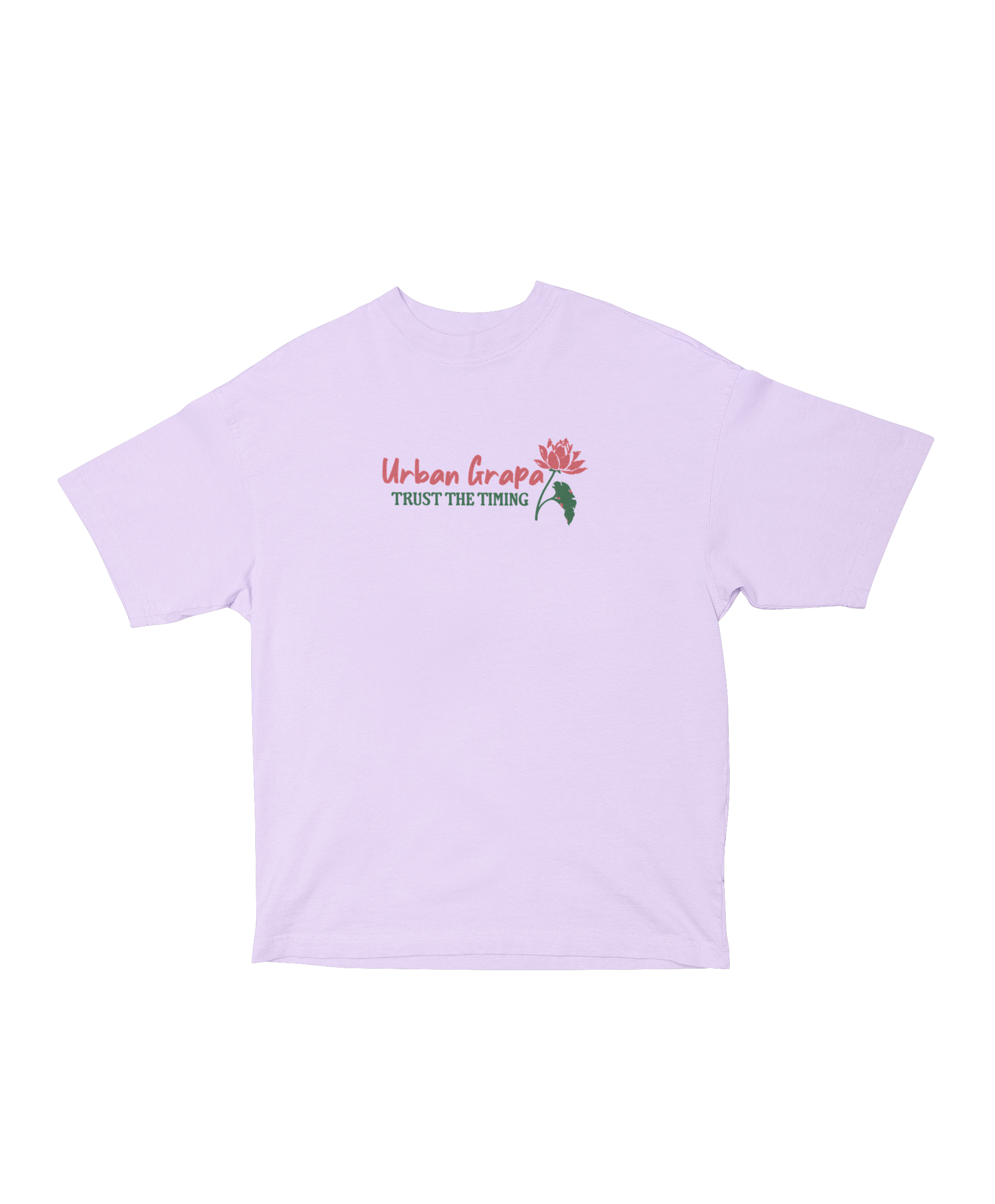 TRUST THE TIMING OVERSIZED T-SHIRT