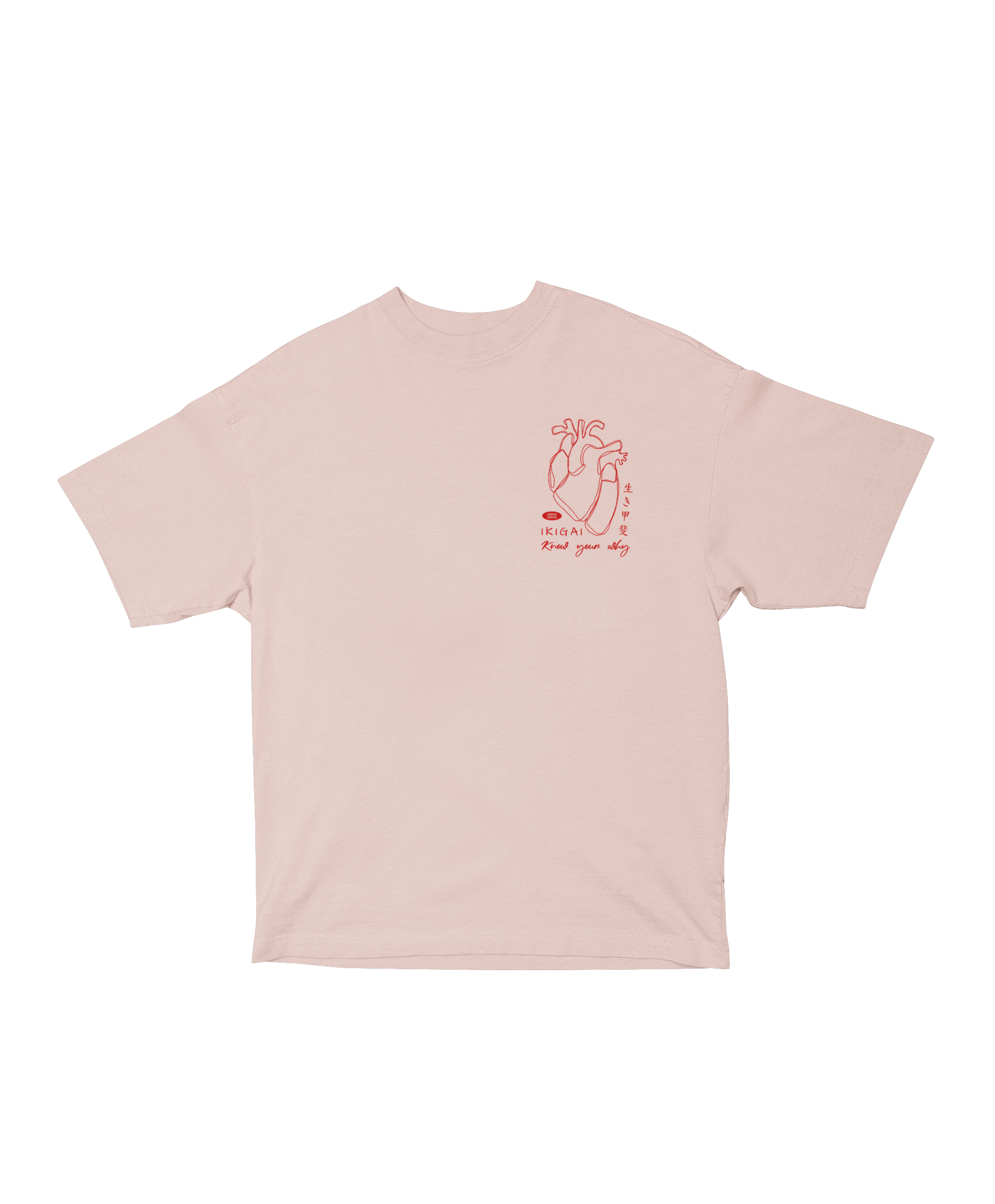 IKIGAI KNOW YOUR WHY OVERSIZED T-SHIRT