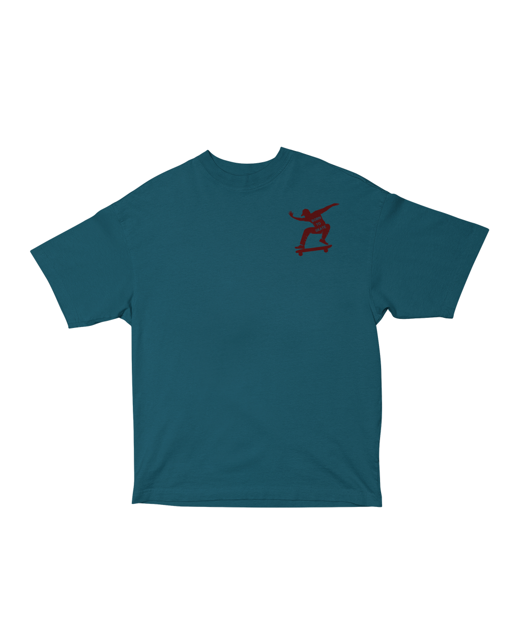 BORN TO SKATE OVERSIZED T-SHIRT