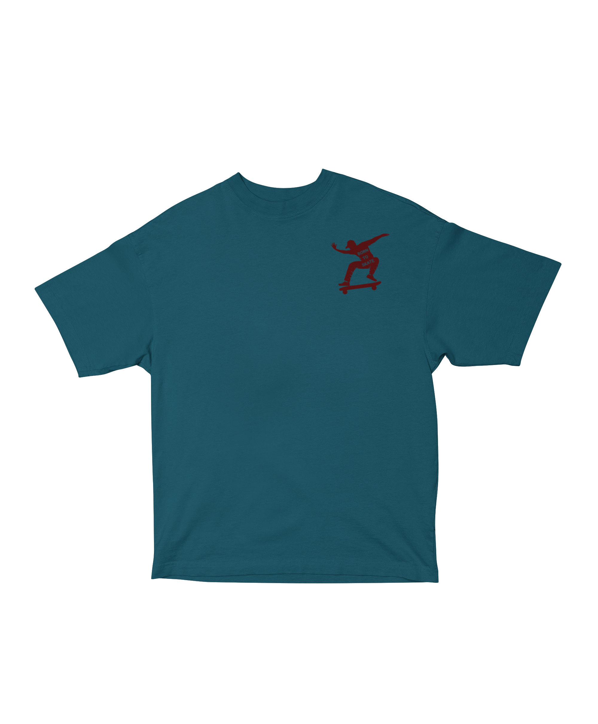 BORN TO SKATE OVERSIZED T-SHIRT
