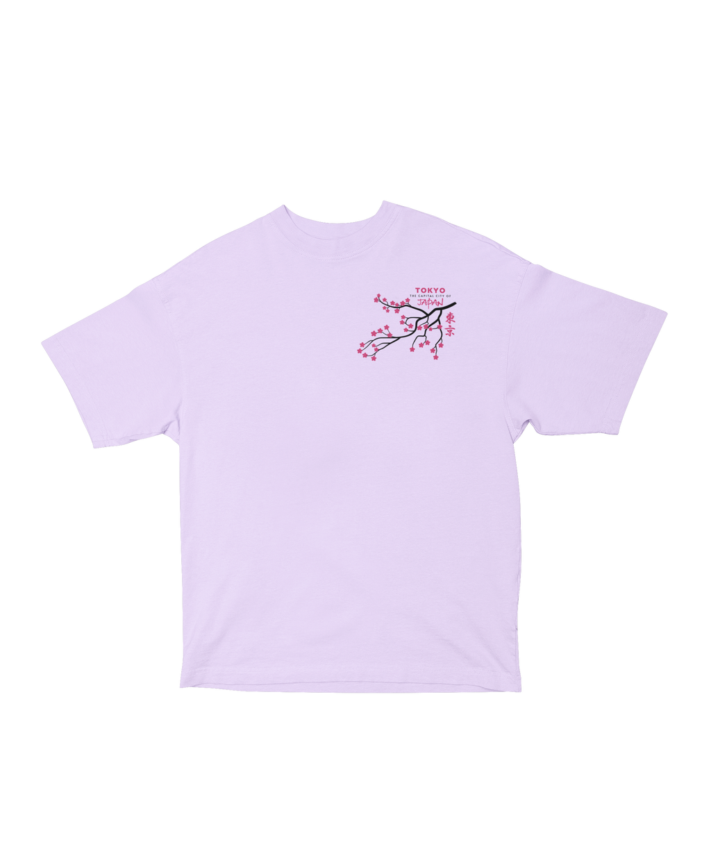 TOKYO SAKURA OVERSIZED T-SHIRT