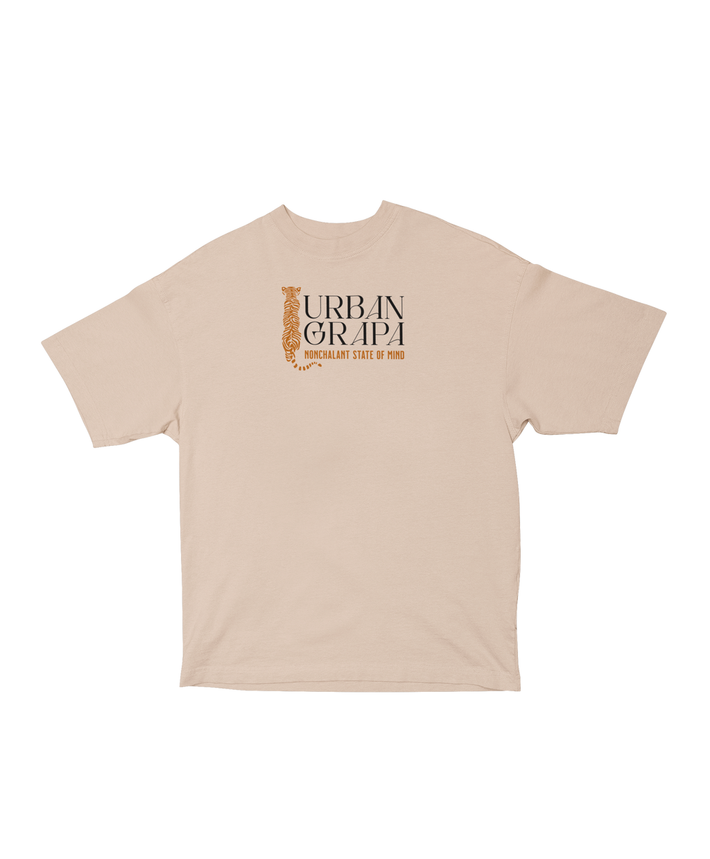 NONCHALANT TIGER OVERSIZED T-SHIRT