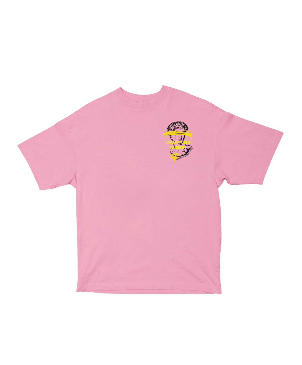 CHAOS FUEL PASSION OVERSIZED T-SHIRT