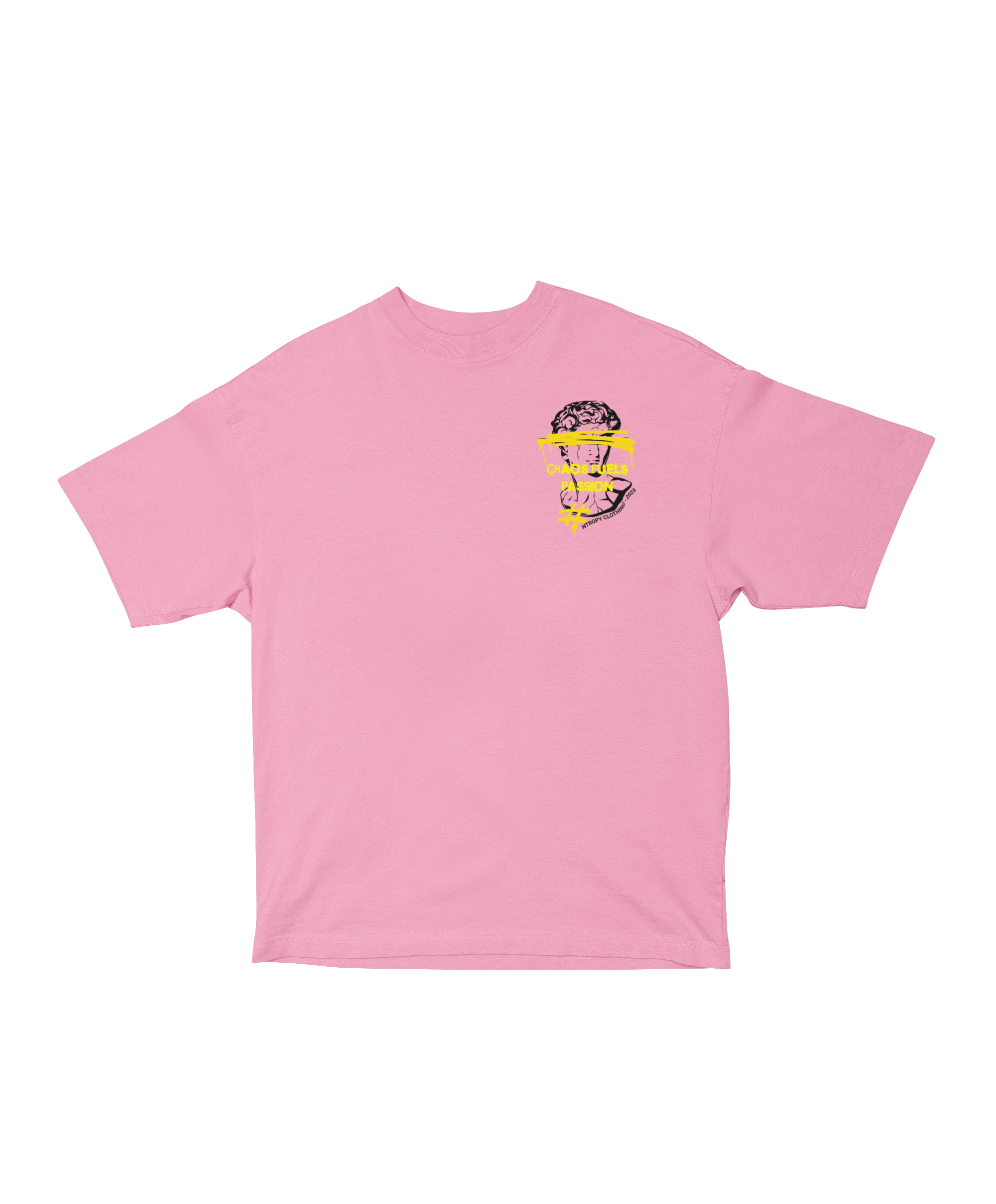 CHAOS FUEL PASSION OVERSIZED T-SHIRT