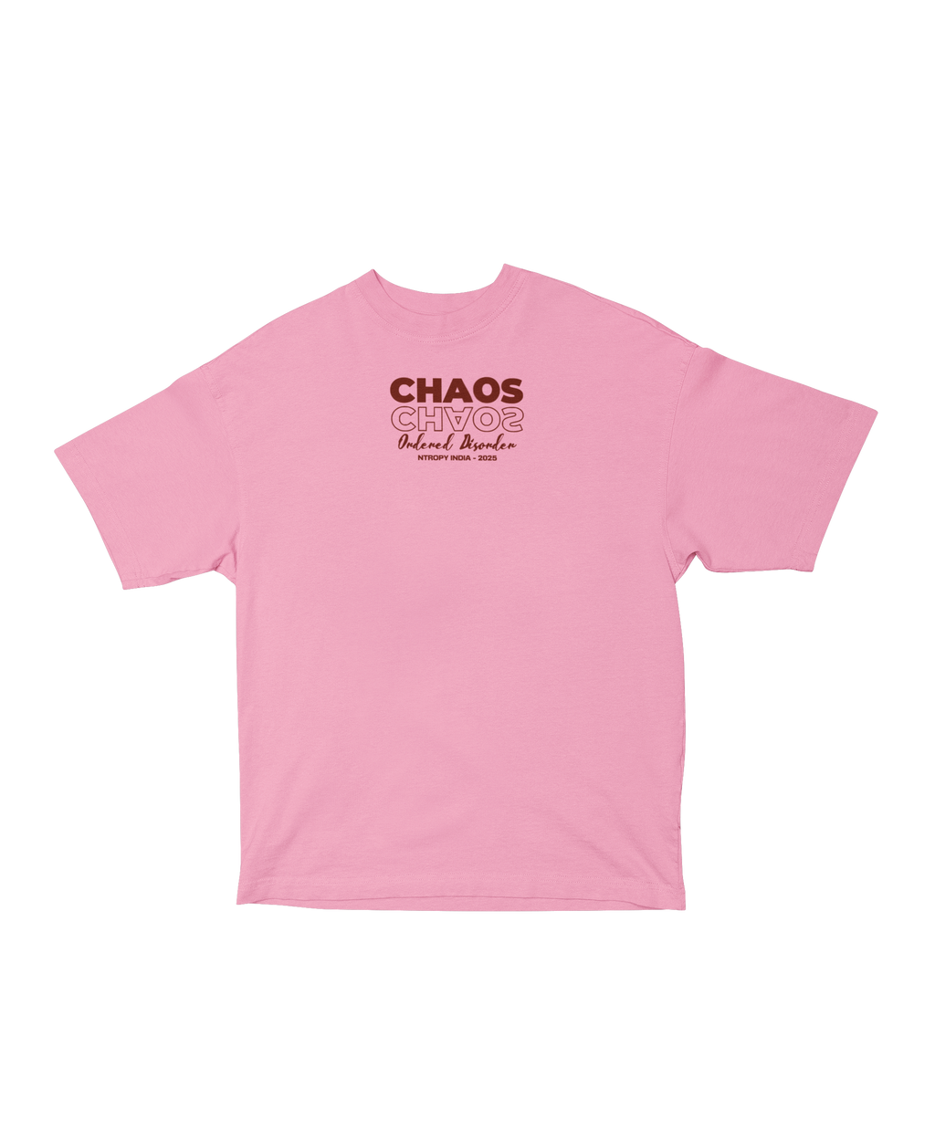 ORDERED DISORDER OVERSIZED T-SHIRT
