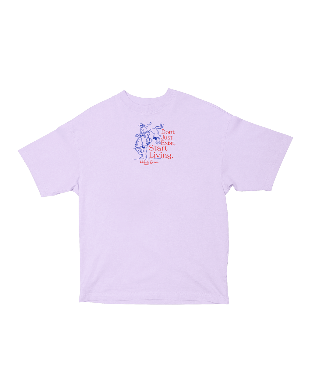 START LIVING OVERSIZED T-SHIRT