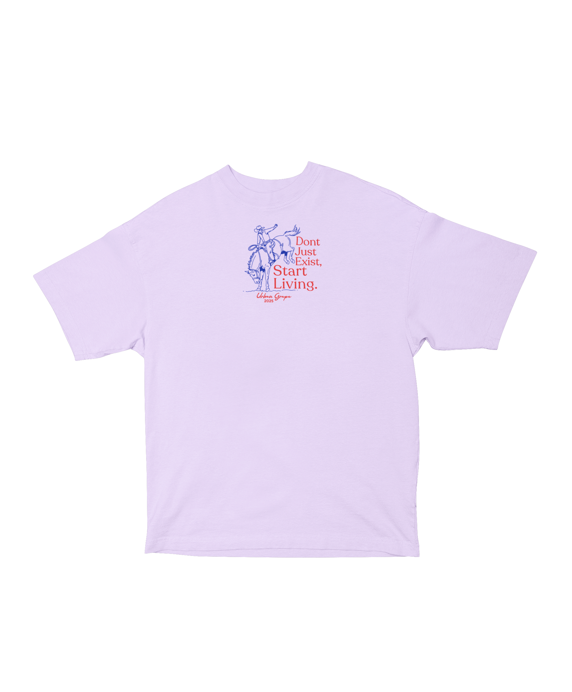 START LIVING OVERSIZED T-SHIRT