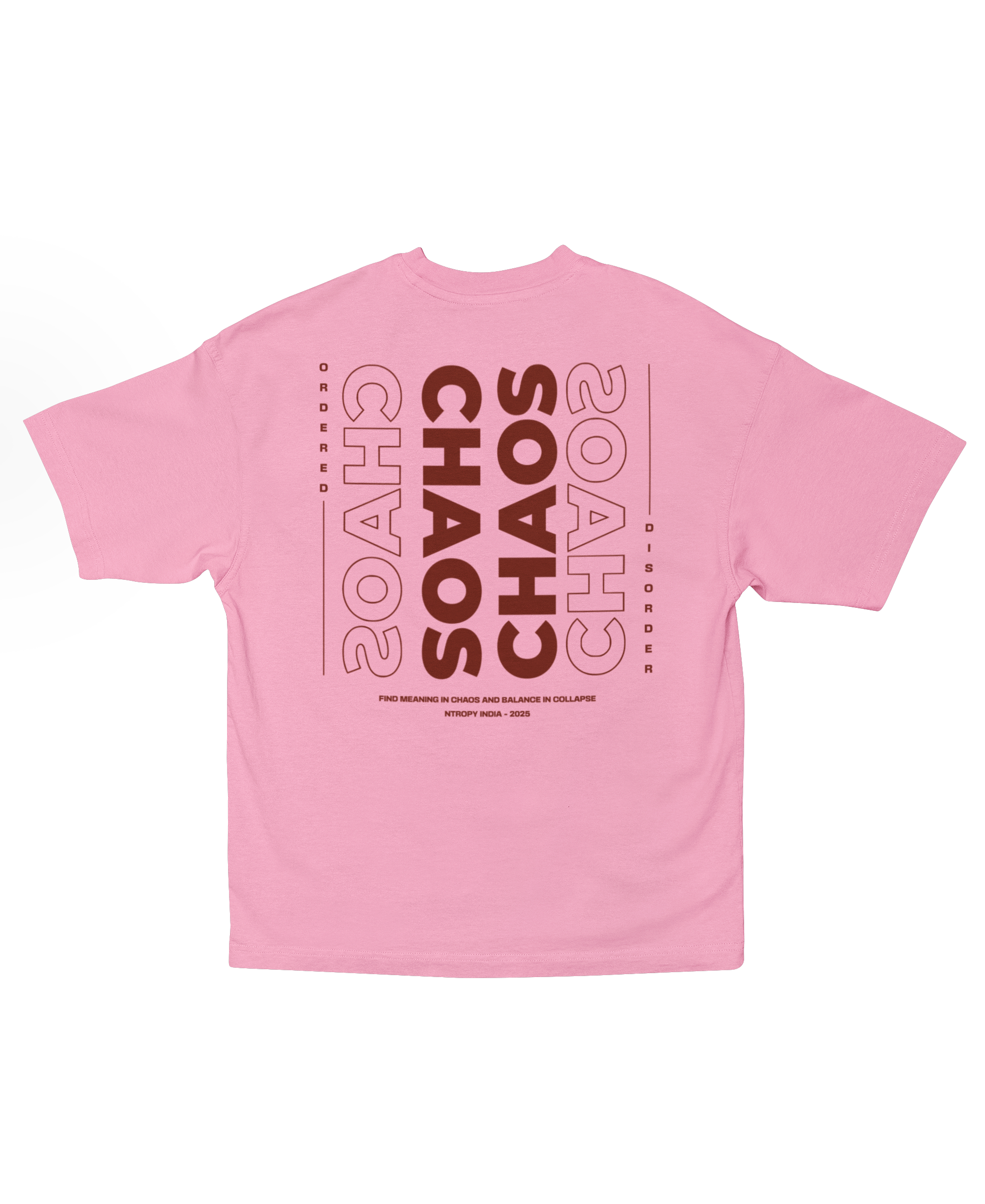 ORDERED DISORDER OVERSIZED T-SHIRT