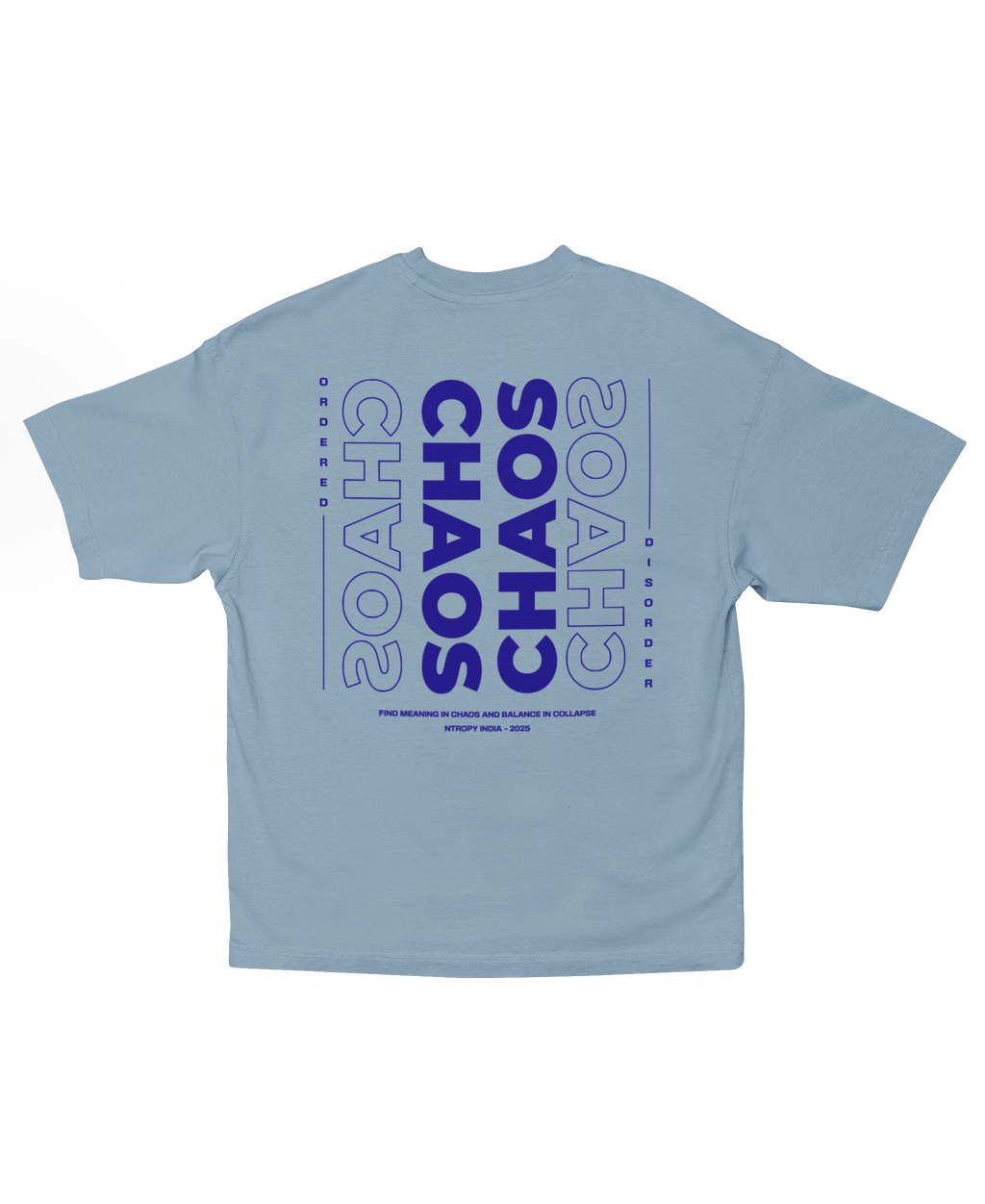 ORDERED DISORDER OVERSIZED T-SHIRT