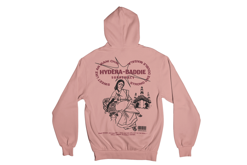 HYDERA-BADDIE HOODIE 350 GSM FLEECE
