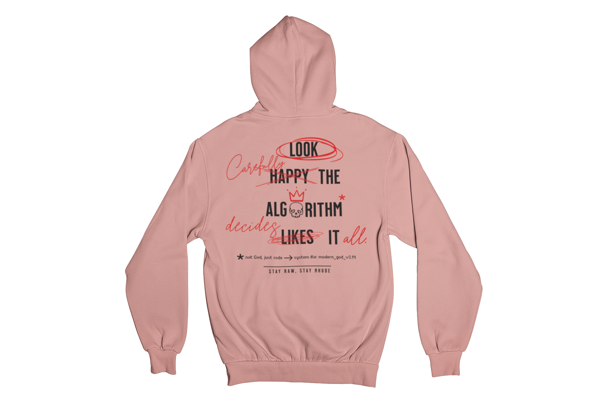 LOOK PERFECT 350 GSM FLEECE HOODIE