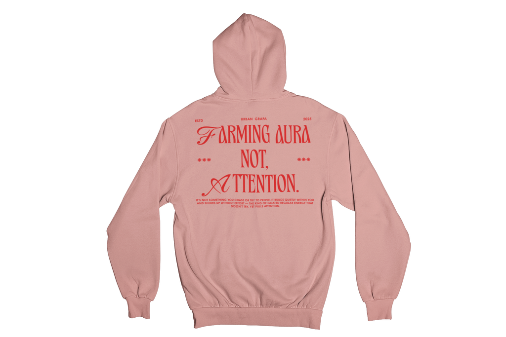 FARMING AURA HOODIE 350 GSM FLEECE