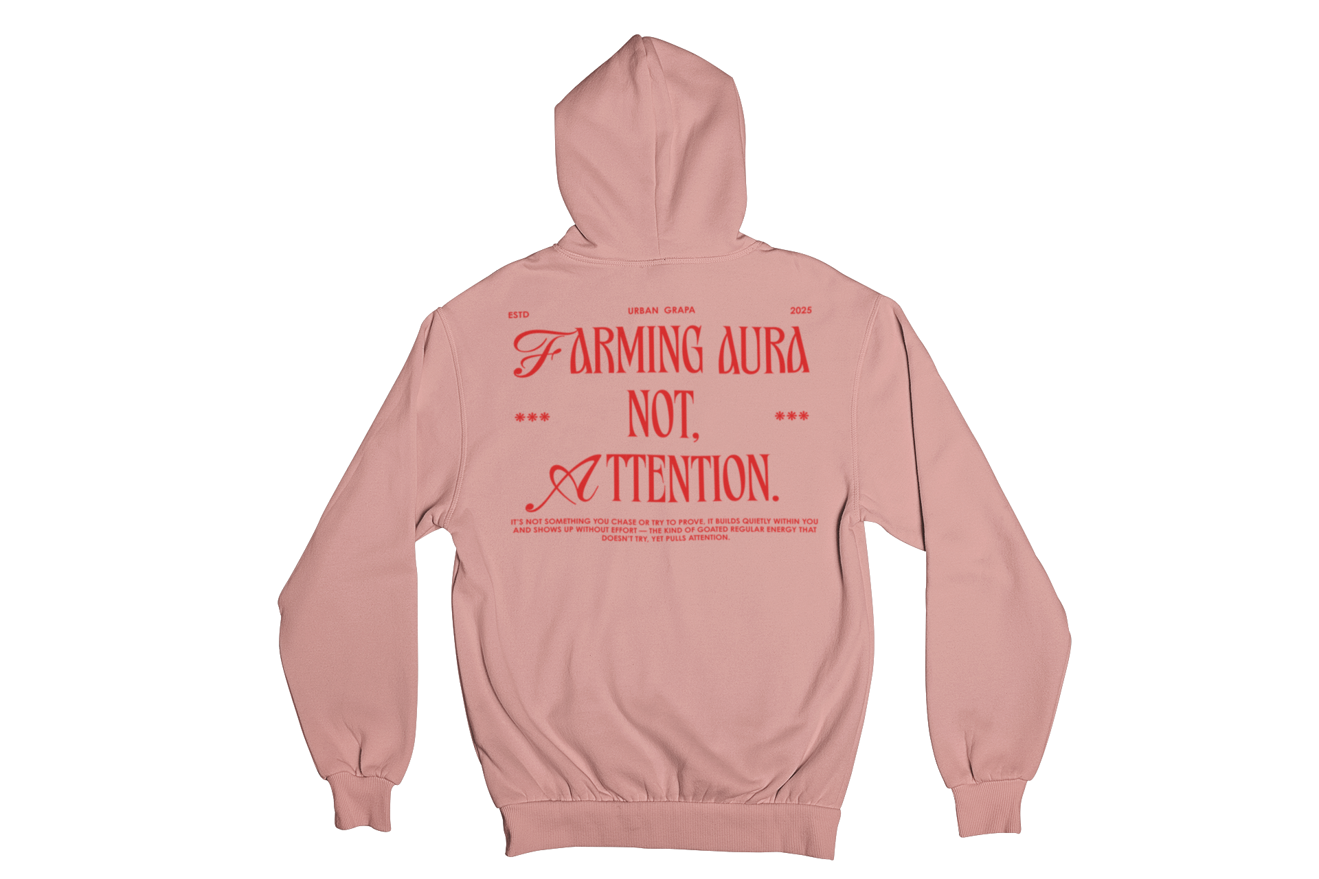 FARMING AURA HOODIE 350 GSM FLEECE