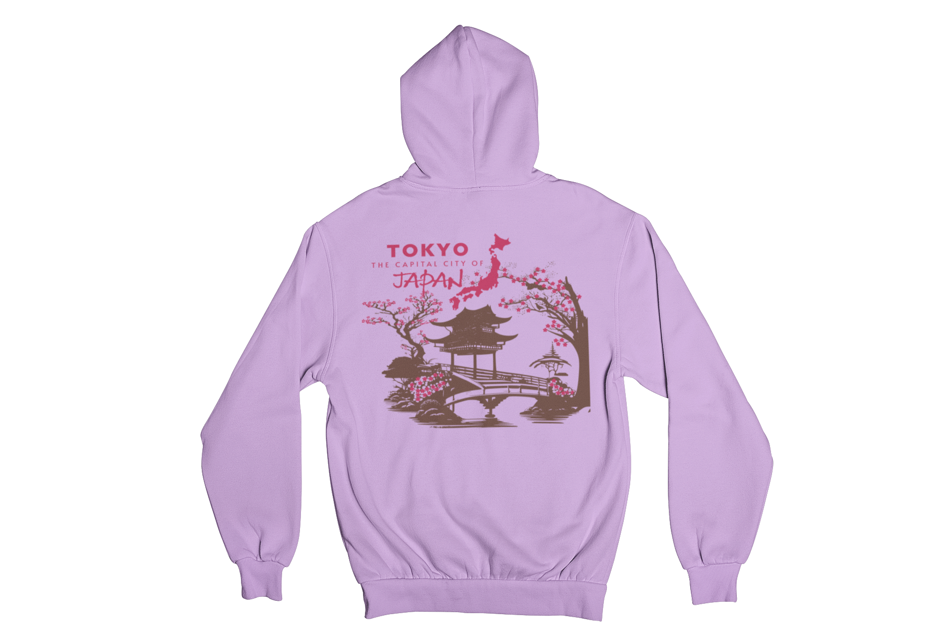 TOKYO SAKURA HOODIE 350 GSM FLEECE