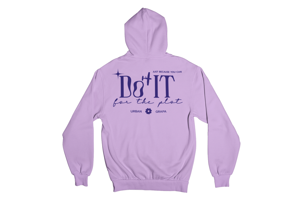 DO IT FOR THE PLOT HOODIE 350 GSM FLEECE