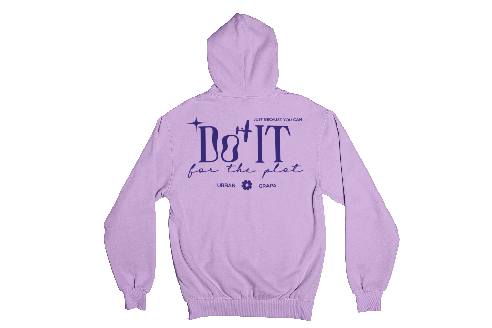 DO IT FOR THE PLOT HOODIE 350 GSM FLEECE