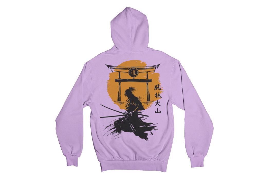 SAMURAI FURINKAZAN HOODIE 350 GSM FLEECE