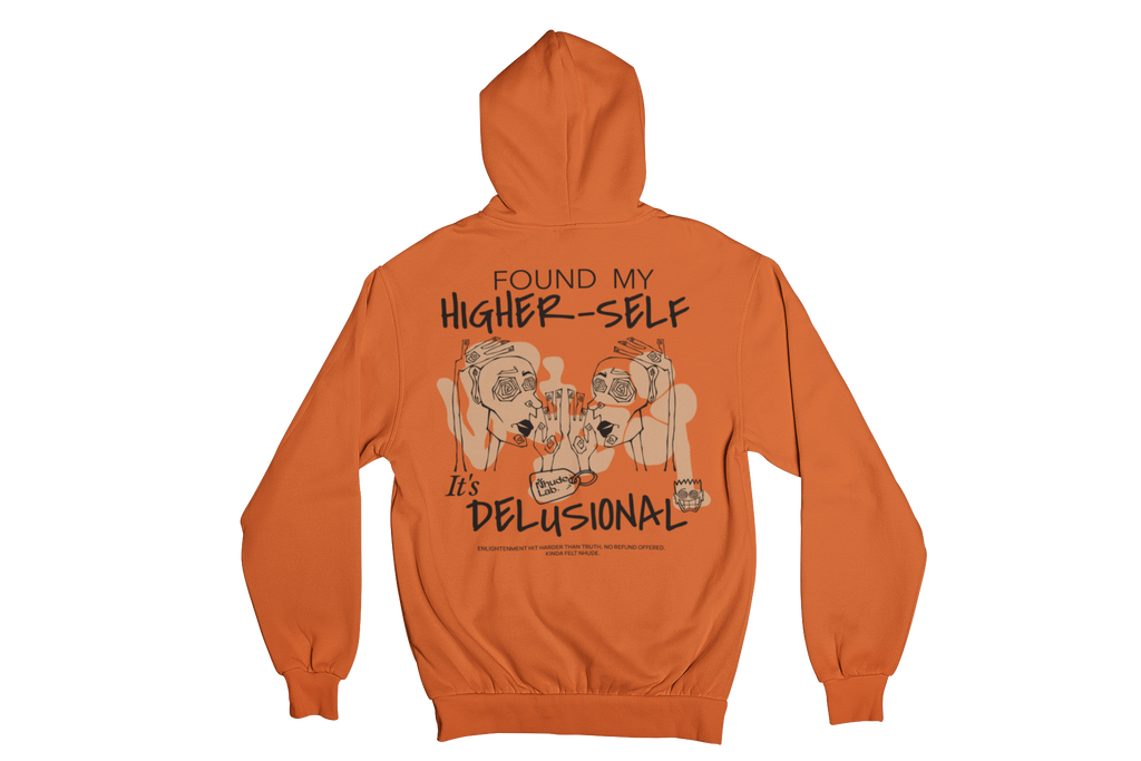 FOUND HIGHER SELF 350 GSM FLEECE HOODIE