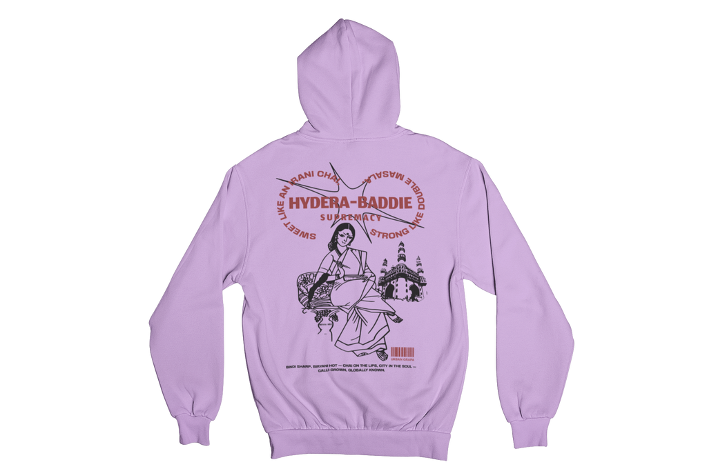HYDERA-BADDIE HOODIE 350 GSM FLEECE