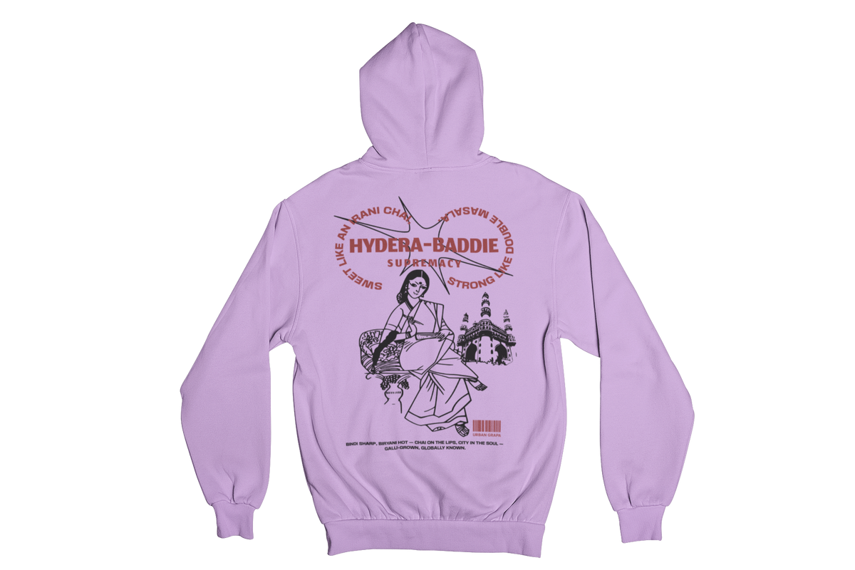 HYDERA-BADDIE HOODIE 350 GSM FLEECE