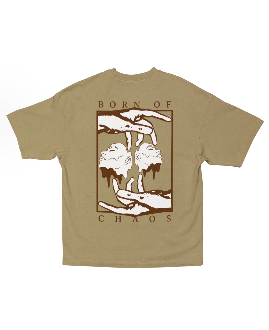 BORN OF CHAOS OVERSIZED T-SHIRT